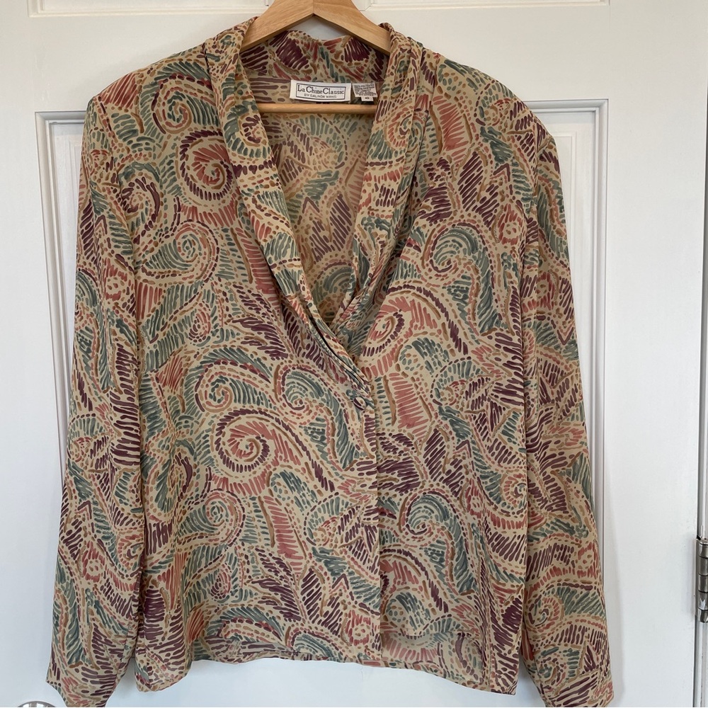 La Chine Classic by Galinda Wang Blouse Size 10